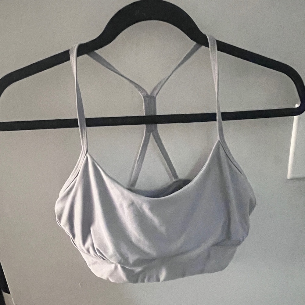 Columbia Light Gray Women's Strappy Bralette
